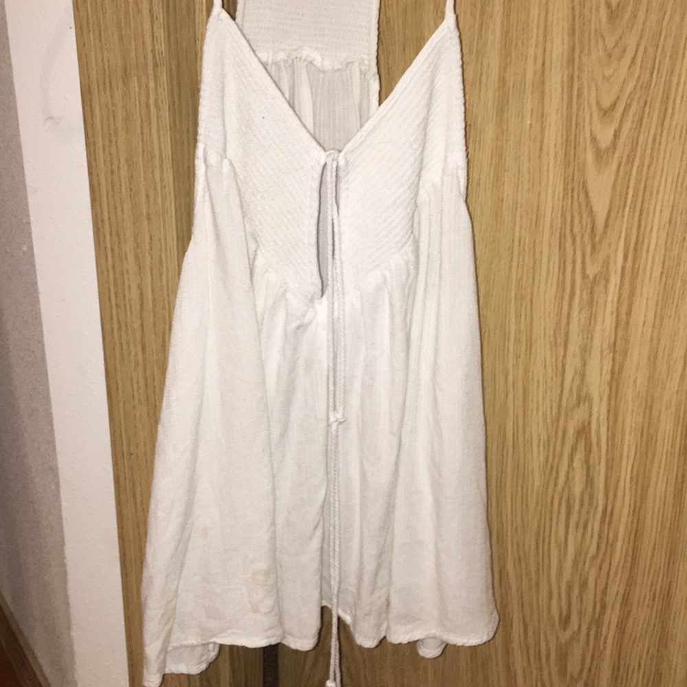 Hollister white tank